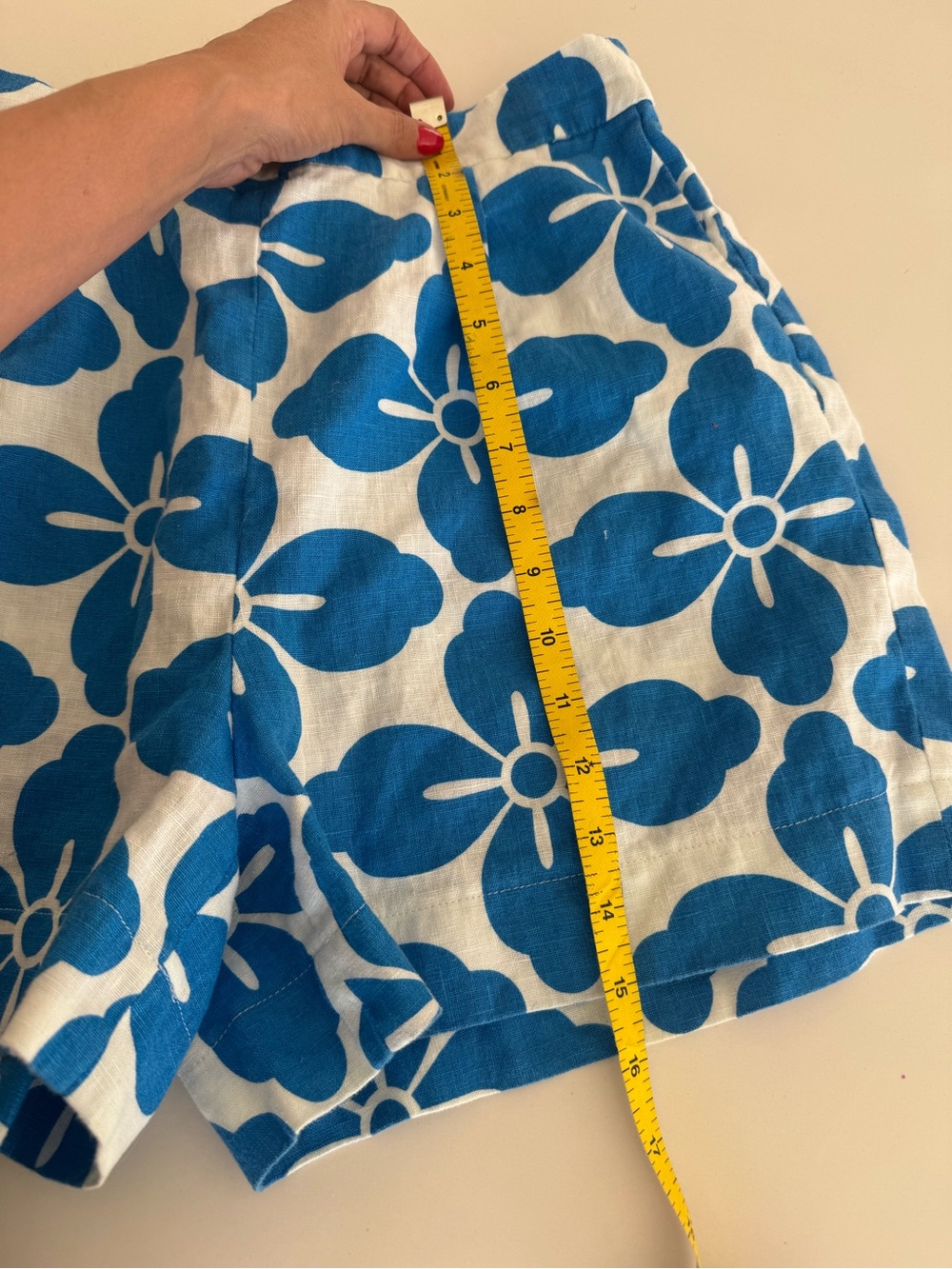 Nwot boden linen shorts sz 6 - Picture 10 of 10